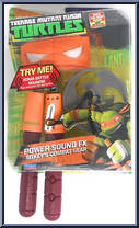 Power Sound FX: Mikey's Combat Gear from Teenage Mutant Ninja Turtles - Nickelodeon - Role Play manufactured by Playmates [Front]