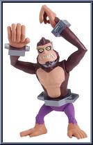 Monkey Brains from Teenage Mutant Ninja Turtles - Nickelodeon - Basic Series manufactured by Playmates [Loose]