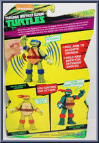 Ninja Shouts Leonardo from Teenage Mutant Ninja Turtles - Nickelodeon - Power Sound FX manufactured by Playmates [Back]