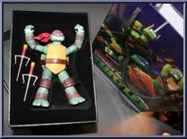 Raphael from Teenage Mutant Ninja Turtles - Nickelodeon - Exclusives manufactured by Playmates [Loose]