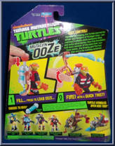 Ooze Tossin' Raph from Teenage Mutant Ninja Turtles - Nickelodeon - Mutagen Ooze manufactured by Playmates [Back]