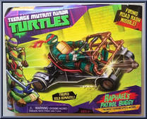 Raphael's Patrol Buggy from Teenage Mutant Ninja Turtles - Nickelodeon - Patrol Buggies manufactured by Playmates [Front]