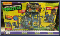 Sewer Lair with Dimension X Portal from Teenage Mutant Ninja Turtles - Nickelodeon - Playsets manufactured by Playmates [Front]