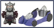 Supersonic Shredder (with Shreddermobile) from Teenage Mutant Ninja Turtles - Nickelodeon - T-Sprints manufactured by Playmates [Loose]