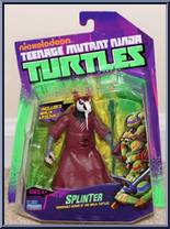 Splinter from Teenage Mutant Ninja Turtles - Nickelodeon - Basic Series manufactured by Playmates [Front]