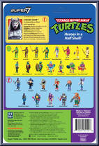 Chrome Dome from Teenage Mutant Ninja Turtles - ReAction Figures manufactured by Super7 [Back]