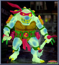 Slash (Glow) from Teenage Mutant Ninja Turtles - Ultimates! manufactured by Super7 [Loose]