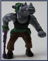 Rocksteady from Teenage Mutant Ninja Turtles - 2.5" Scale manufactured by Yolanda [Loose]