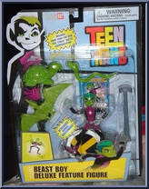 Beast Boy Deluxe Feature Figure from Teen Titans - Vehicles manufactured by Bandai [Front]