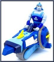 Thunder Blowdozer from Teen Titans - Vehicles manufactured by Bandai [Loose]