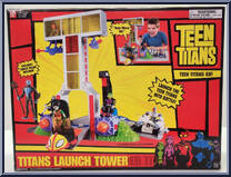Titans Launch Tower from Teen Titans - Playsets manufactured by Bandai [Front]