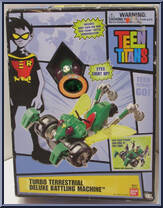 Turbo Terrestrial Deluxe Battling Machine from Teen Titans - Vehicles manufactured by Bandai [Front]