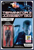 T1000 (with Hook Arms) from Terminator 2 - ReAction Figures manufactured by Funko [Front]
