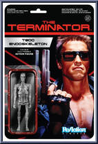 T800 Endoskeleton from Terminator - ReAction Figures manufactured by Funko [Front]