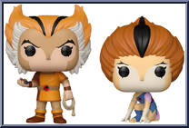 Wilykat & Wilykit from ThunderCats - Pop! Sets manufactured by Funko [Loose]