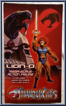 Lion-O from ThunderCats - Mega-Scale manufactured by Mezco [Back]