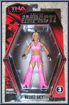 Velvet Sky from TNA - Deluxe impact! - Series  3 manufactured by Jakks Pacific [Front]