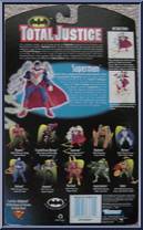 Superman from Total Justice - Series 2 manufactured by Kenner [Back]