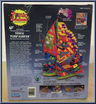 Toxic Turf Surfer from Toxic Crusaders - Vehicles manufactured by Playmates [Back]