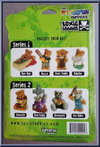 Bipolar from Toxic Teddies - Series 1 manufactured by Superfun Company [Back]