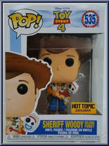 Sheriff Woody (Holding Forky) from Toy Story - Toy Story 4 Pop! manufactured by Funko [Front]