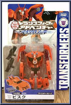 Bisk from Transformers - Adventure Series - Wave 20 manufactured by Takara [Front]