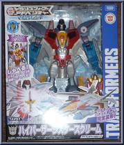 Hyper Surge Starscream from Transformers - Adventure Series - Wave 20 manufactured by Takara [Front]