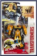 Bumblebee (High Octane) (Cannon Blast) from Transformers - Age of Extinction - Robots in Disguise - Power Battlers manufactured by Hasbro [Front]