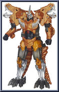 Grimlock from Transformers - Age of Extinction - Robots in Disguise - Flip & Change manufactured by Hasbro [Loose]