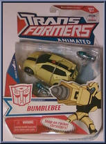 Bumblebee from Transformers - Animated - Deluxe manufactured by Hasbro [Front]