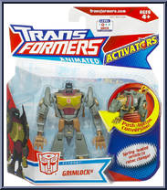Grimlock from Transformers - Animated - Activators manufactured by Hasbro [Front]