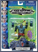 Marco / Gorilla (with Battle Chain) from Transformers - Animorphs - Deluxe Series manufactured by Hasbro [Front]