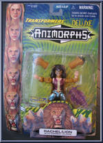 Rachel / Lion (with Combat Claws) from Transformers - Animorphs - Deluxe Series manufactured by Hasbro [Front]