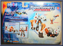 Hoist with Refute from Transformers - Armada - Supercon Assortment manufactured by Hasbro [Back]