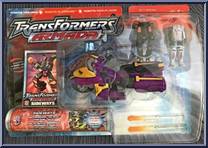 Sideways with Rook and Crosswise from Transformers - Armada - Supercon Assortment manufactured by Hasbro [Front]