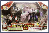 Optimus Primal vs Megatron Action Figure