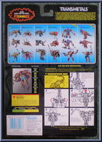 Rattrap from Transformers - Beast Wars - Transmetals - Deluxe manufactured by Hasbro [Back]