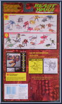 Razorbeast from Transformers - Beast Wars - Basic Series manufactured by Hasbro [Back]