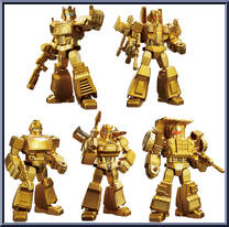 Golden Lagoon from Transformers - X Yearly Version manufactured by Blokees [Loose]