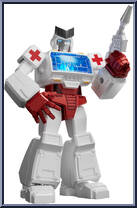 Ratchet (6/36) from Transformers - Shining Version 01 - Roll Out manufactured by Blokees [Loose]