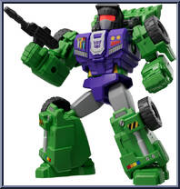 Scrapper (1/9) from Transformers - Galaxy Version 04 - Fractured Space-Time manufactured by Blokees [Loose]