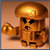 Gold Punch from Transformers - BotBots - Series 5 - Winner's Circle manufactured by Hasbro [Loose]