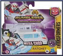 Ratchet from Transformers - Bumblebee Cyberverse Adventures - 1-Step Changers manufactured by Hasbro [Front]