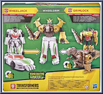Wheelgrim from Transformers - Bumblebee Cyberverse Adventures - Combiners manufactured by Hasbro [Back]