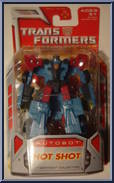 Hot Shot from Transformers - Classics - Cybertron Collection manufactured by Hasbro [Front]