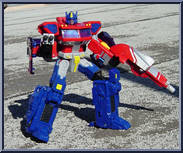 Optimus Prime from Transformers - Classics - Voyager Class manufactured by Hasbro [Dr Nightmare's Collection]