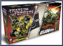Bumblebee A.W.E. Striker / Lonzo "Stalker" Wilkinson from Transformers - Collaborative - G.I. Joe manufactured by Hasbro [Front]
