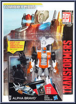 Alpha Bravo from Transformers - Combiner Wars - Deluxe Class manufactured by Hasbro [Front]