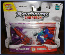 Backblast vs Sureshock Action Figure