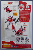 Override from Transformers - Cybertron - Deluxe Class manufactured by Hasbro [Back]